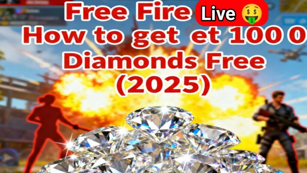Free Fire में 1000 Diamond Free