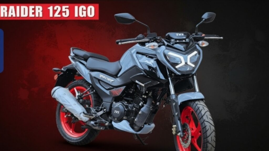 RAIDER 125 IGO bike tvs 2025