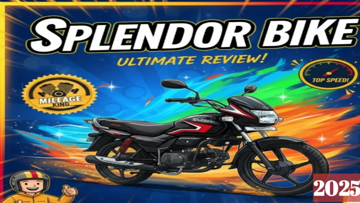 New splendor bike 2025