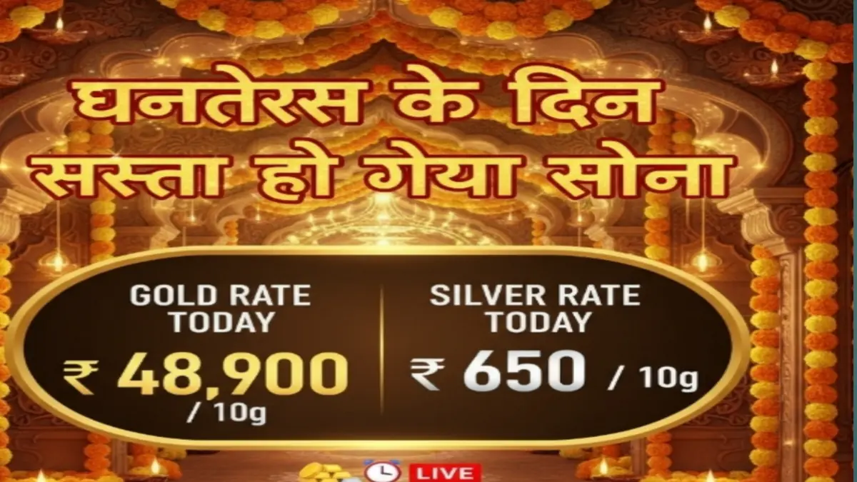 Gold silver rate 2025