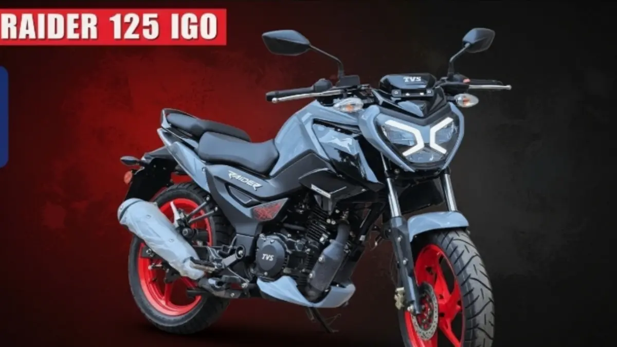 RAIDER 125 IGO bike tvs 2025