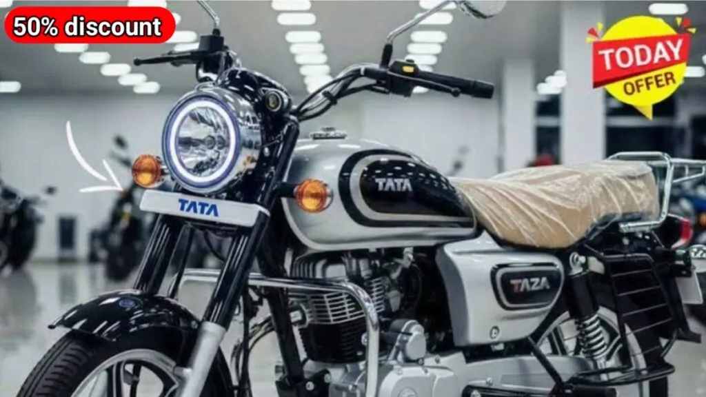 ₹18,899 में लॉन्च हुई Tata की 110CC बाइक – 80km माइलेज और 110km/h स्पीड के साथ मिले स्मार्ट फीचर्स
