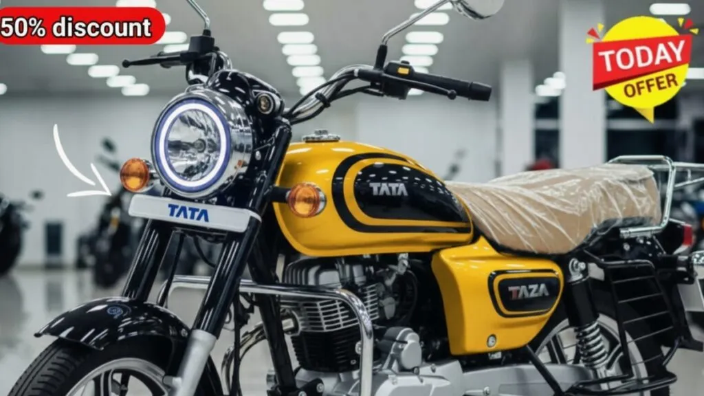  Tata New 110CC Bike – 85km माइलेज और 100km/h टॉप स्पीड के साथ सिर्फ ₹34,999 