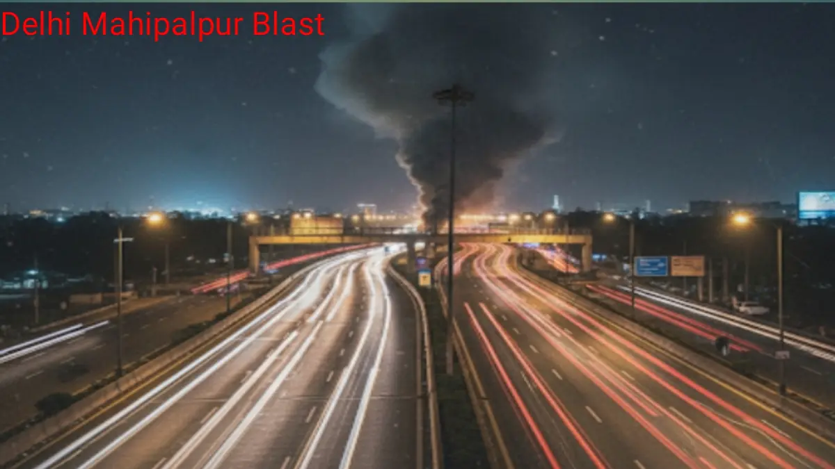Delhi Mahipalpur Blast 2025