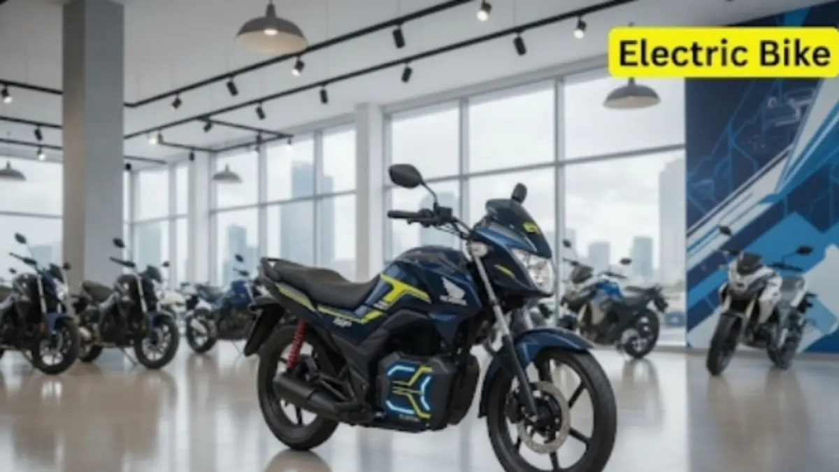 Hero shine electric bike