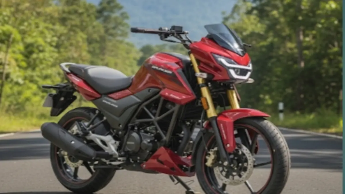 New hero splender bike