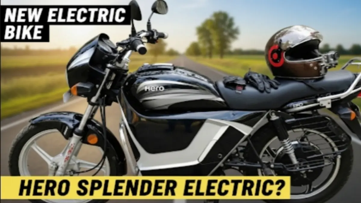 Hero splender electric bike