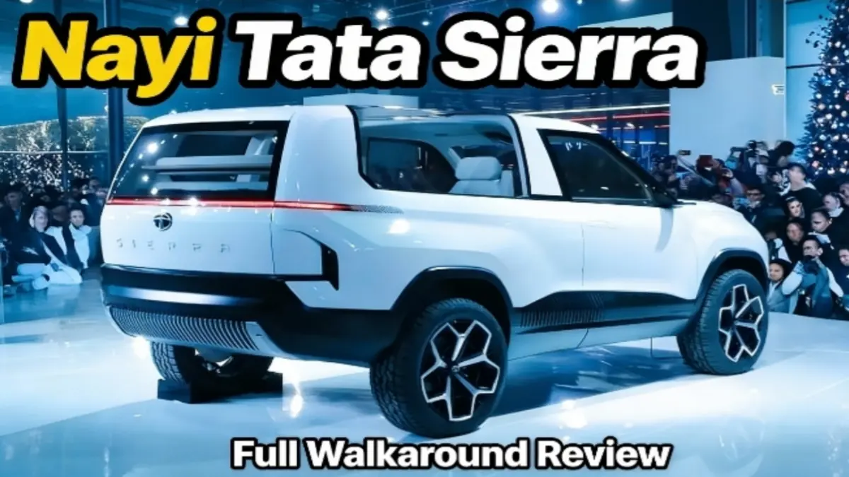 New Tata sierra car