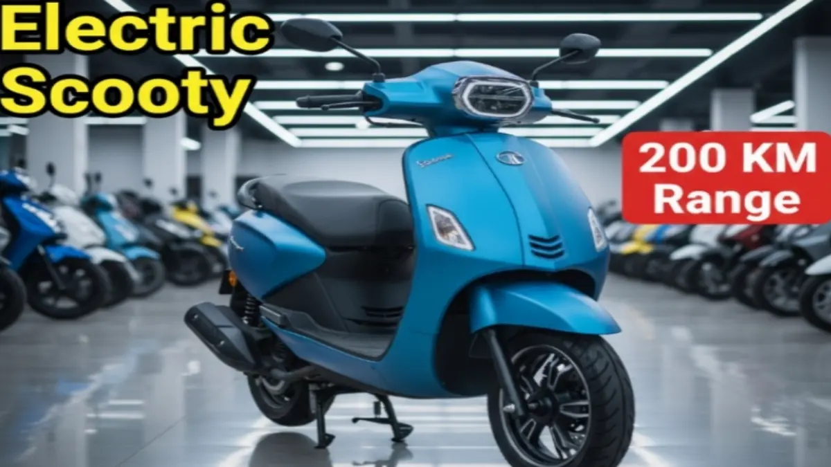 New model electric scooter