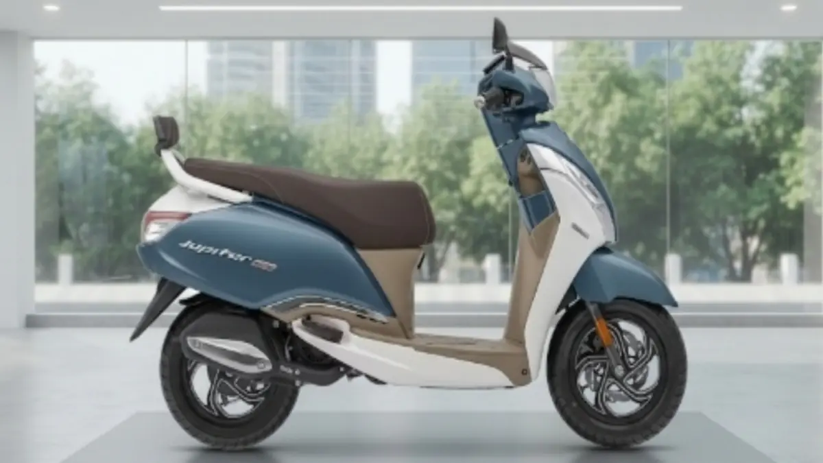 Tvs new lunch scooter