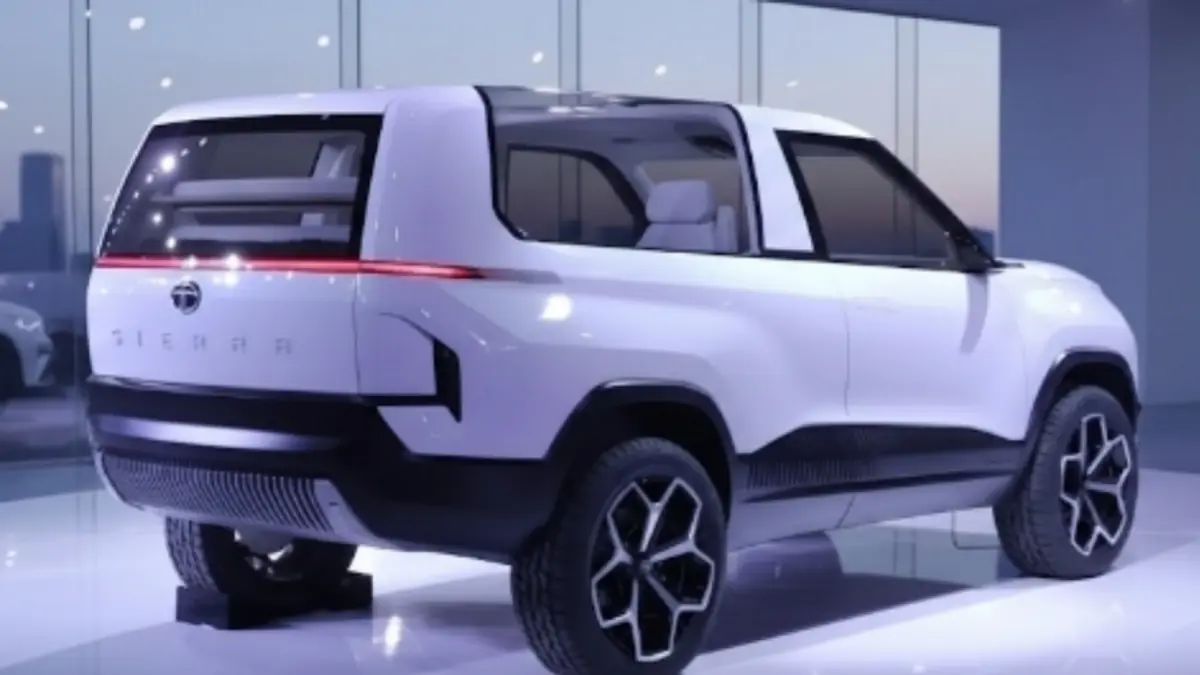 New Tata Sierra car