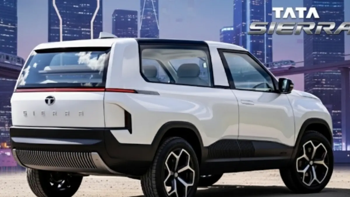 New Tata Sierra car