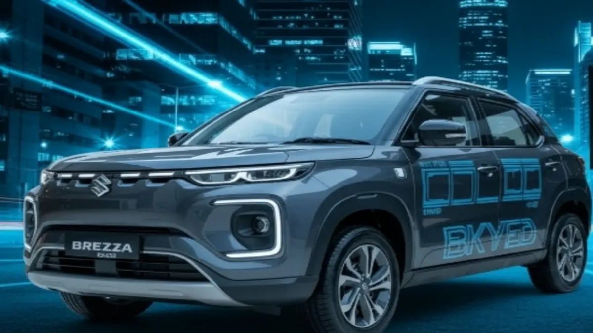 Maruti Brezza Hybrid car