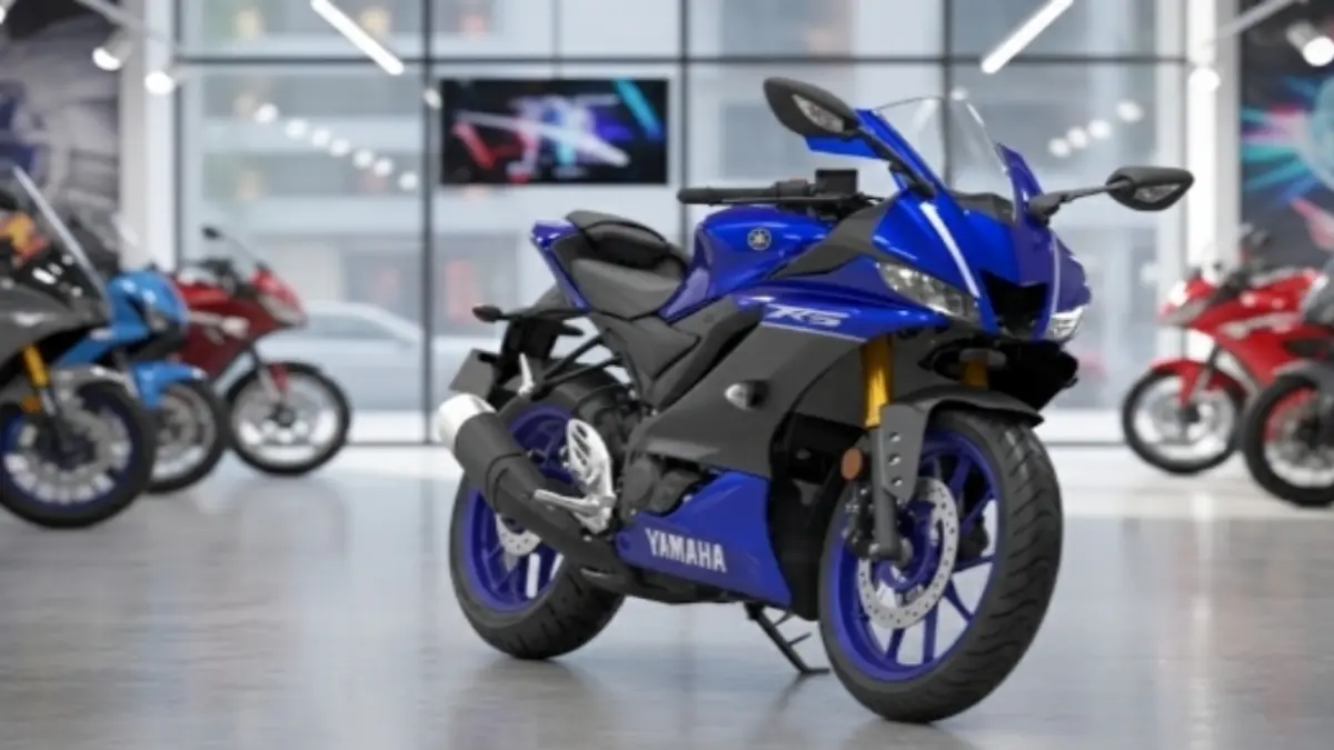 New yamaha R15 rasing bike