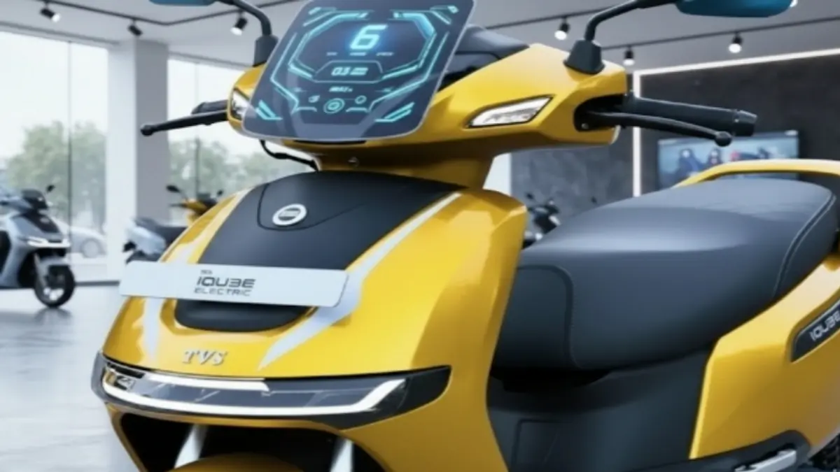 TVS iQube electric scooter 2026